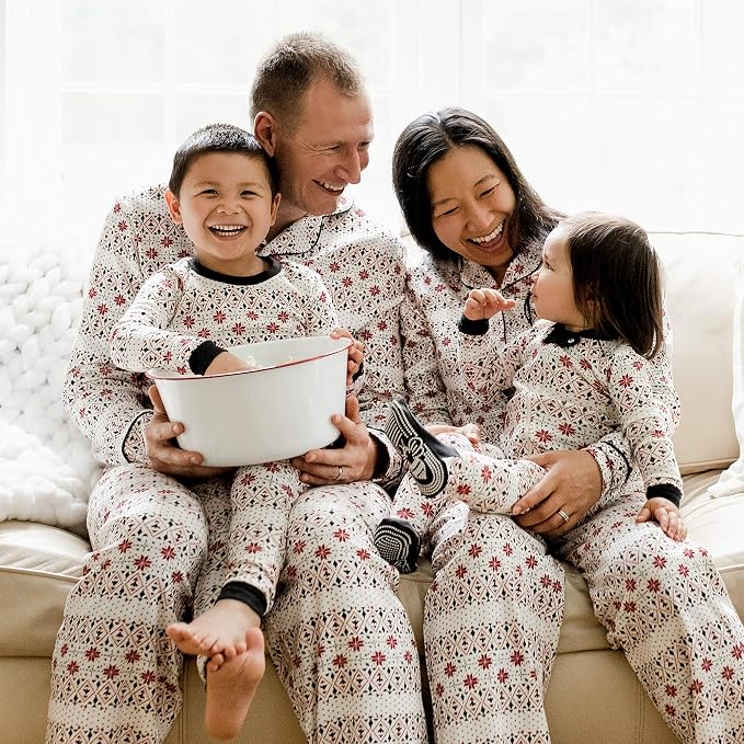 Burt's Bees Baby Matching Family Jammies, Organic Cotton, Holiday Pajamas - Image 4