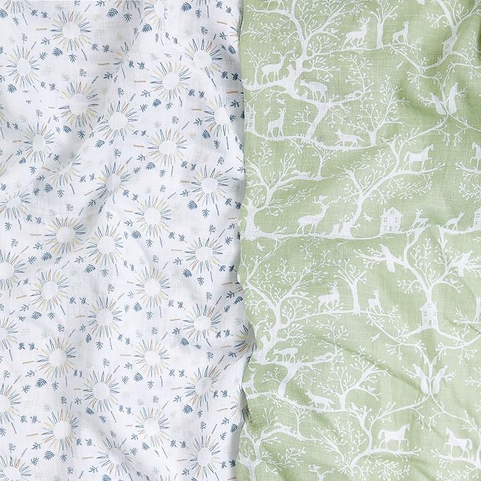 aden + anais Essentials Swaddle Blanket, Muslin Blankets - Image 6