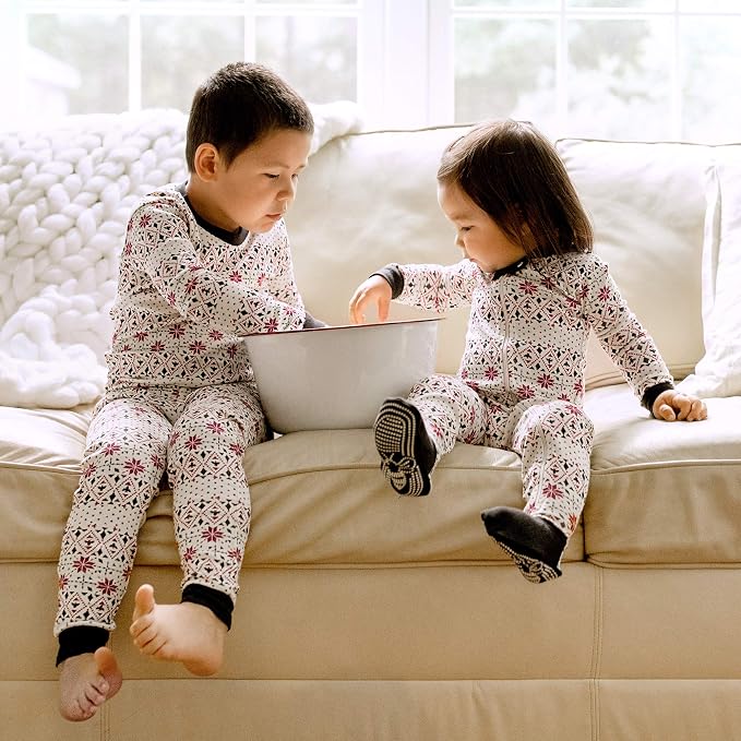 Burt's Bees Baby Matching Family Jammies, Organic Cotton, Holiday Pajamas - Image 3