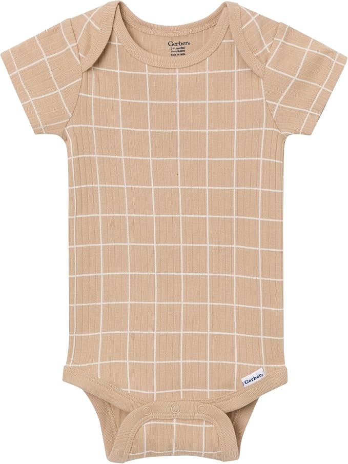 4-Pack Baby Boys Dino Blues Short Sleeve Onesies® Bodysuits - Image 2