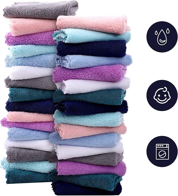 32 Pack Baby Washcloths - Image 5