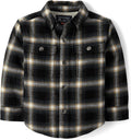 The Children's Place, Baby Boys, and Toddler Cozy Sherpa Lined Shacket by TheChildrensPlace