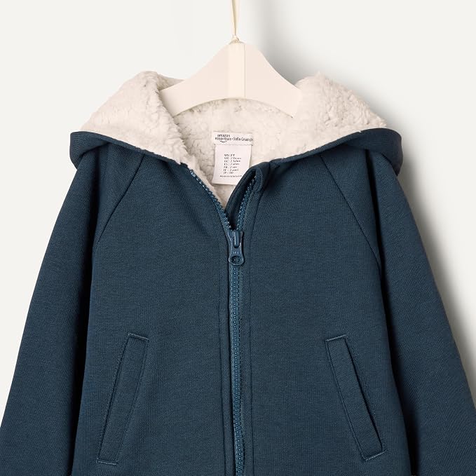 Amazon Essentials x Sofia Grainge Unisex Toddlers and Babies' Zip Hoodie - Image 5