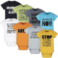 Onesies Brand Baby 8-pack Short Sleeve Mix & Match Bodysuits by OnesiesBrand