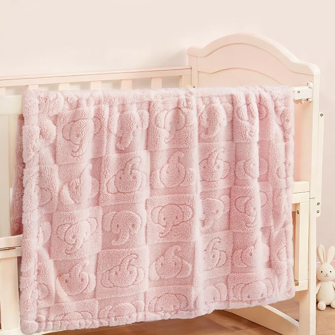 Pro Goleem Elephant Baby Fleece Blanket, Baby Blanket - Image 7