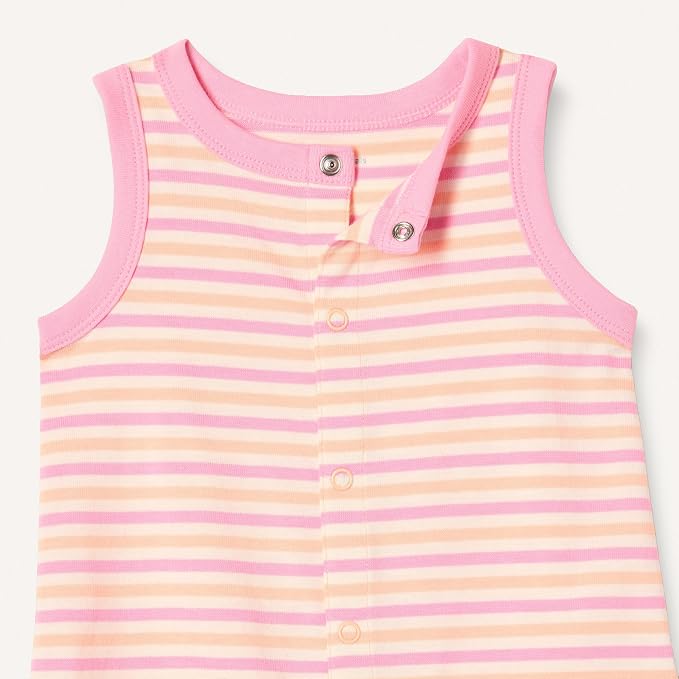 Amazon Essentials Unisex Babies' Cotton Jersey Sleeveless and Short-Sleeve - Image 3