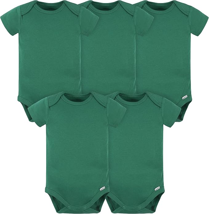 Gerber Baby Boys & Girls 5-Pack Premium Soft Cotton Bodysuits Onesies by Gerber