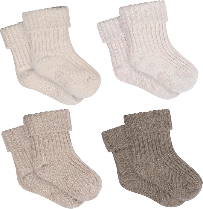 Modern Moments by Gerber Baby Boys & Girls Soft Cotton Ankle Socks by ModernMomentsbyGerber
