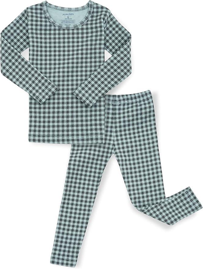 AVAUMA Baby Boys Girls Pajama Set 6M-7T Kids Cute Toddler Snug fit Pattern by AVAUMA