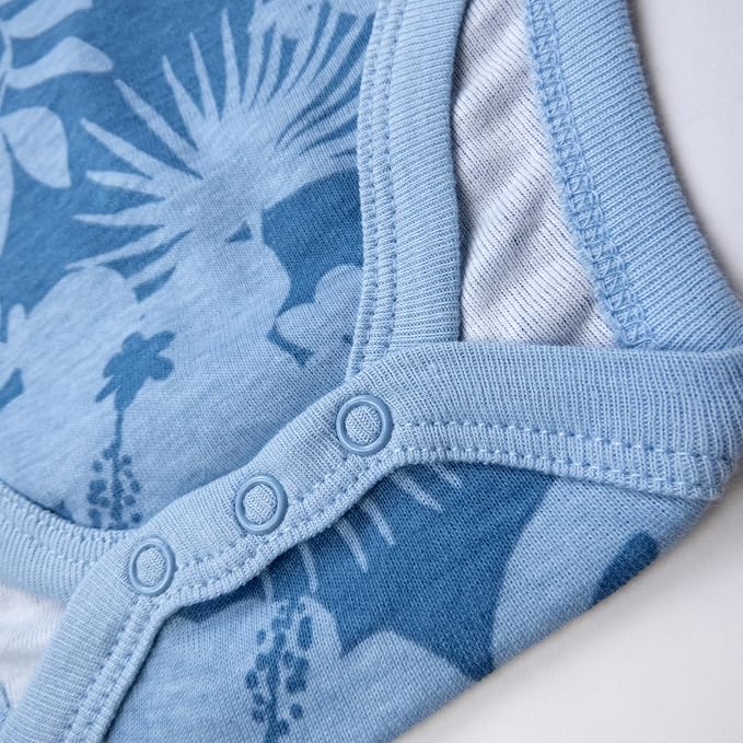 HonestBaby baby-boys Sleeveless Bodysuits One-piece 100% Organic Cotton - Image 3