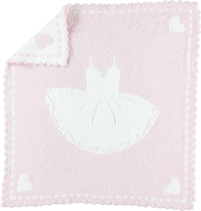 Barefoot Dreams CozyChic Scalloped Receiving Blanket by Unknown