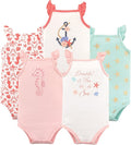 Hudson Baby Unisex Baby Cotton Sleeveless Bodysuits by HudsonBaby