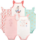 Hudson Baby Unisex Baby Cotton Sleeveless Bodysuits by HudsonBaby