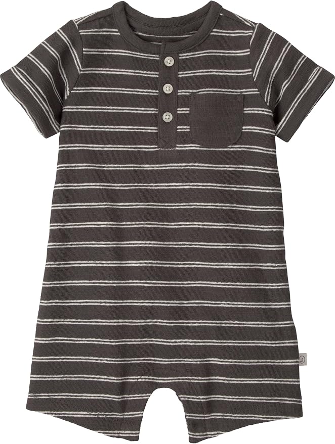 little planet by carter's Unisex Baby Waffle Knit Button-Front Jumpsuit made by LittlePlanet