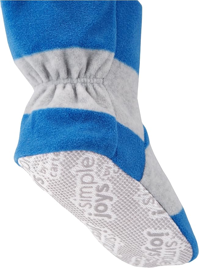 Simple Joys by Carter's Baby Boys Loose-Fit Flame Resistant Fleece Footed - Image 3