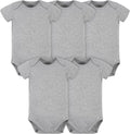 Gerber Baby Boys & Girls 5-Pack Premium Soft Cotton Bodysuits Onesies by Gerber