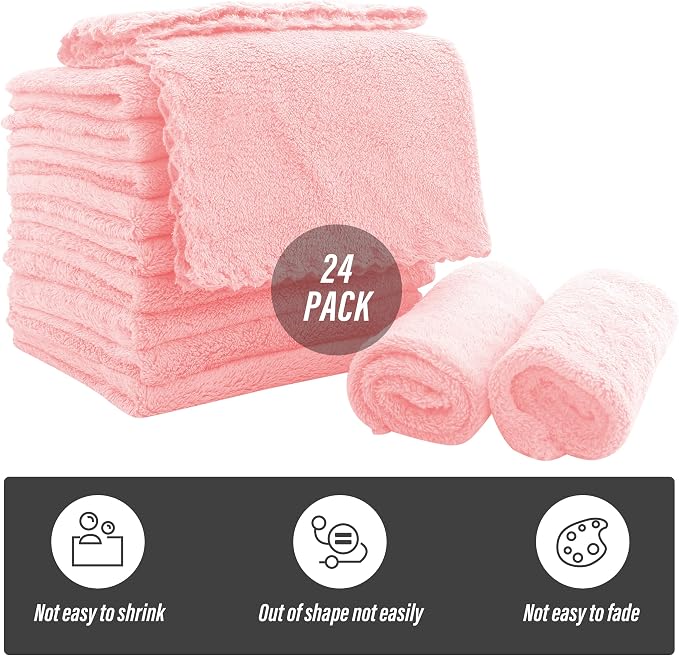 Sunny zzzZZ Ultra Soft 24 Pack Baby Washcloths - Image 2