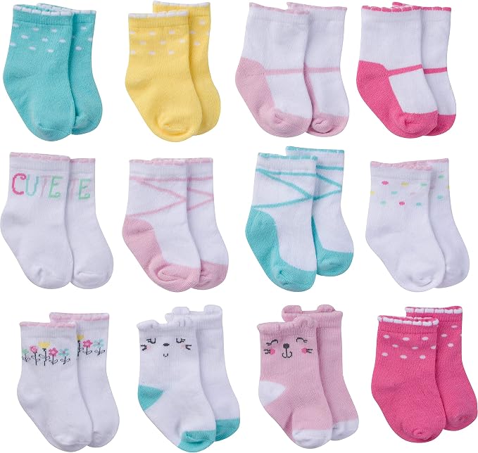Onesies Brand Baby Boys & Girls 12 Pair Bootie Socks by OnesiesBrand