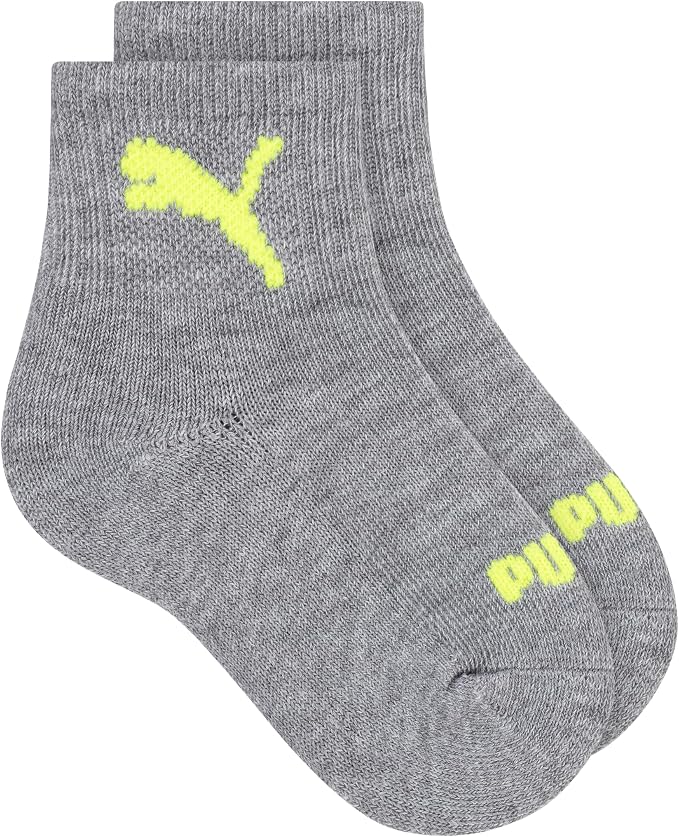 PUMA Unisex Baby 6-pack Infant Anklet Socks, Extra Cushion & Comfort-toe - Image 3