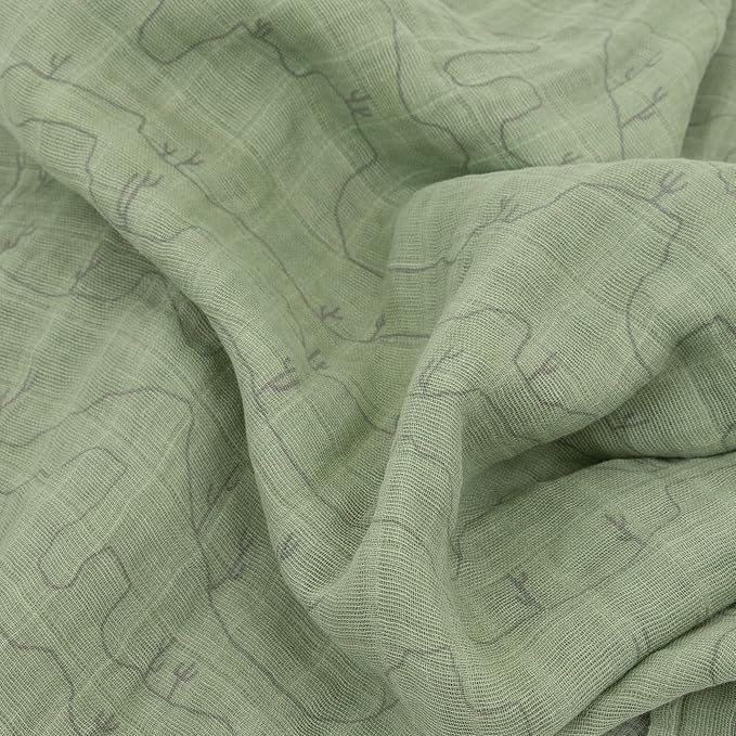 Little Unicorn Muslin Swaddle Blanket - Image 4
