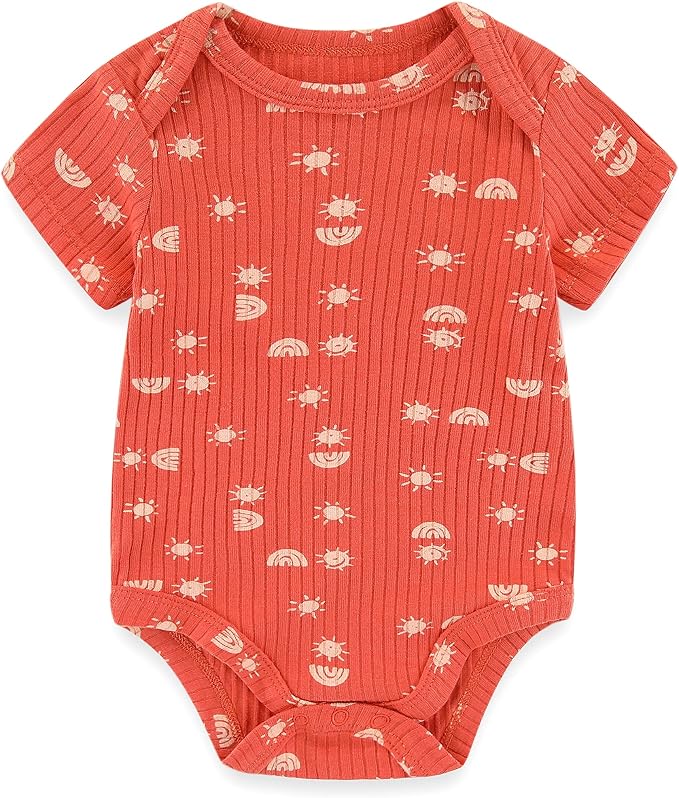 Kiddiezoom Newborn Baby Unisex Cotton One-Piece Bodysuits Baby Gift 5-Pack Baby - Image 2