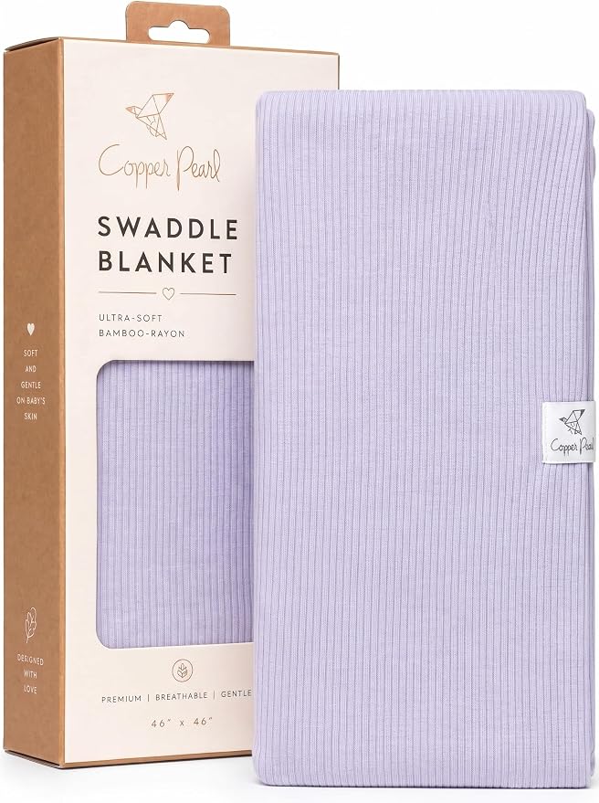 Copper Pearl Swaddle Blankets for Newborns | Soft Stretchy Receiving Blankets by CopperPearl