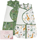 Baby Swaddle Sleep Sack 3-6 Months, Cotton Swaddles by FIEMOL