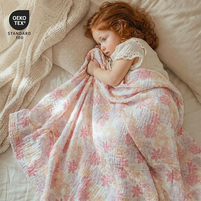 GLLQUEN BABY Muslin Swaddle Blankets - Image 2