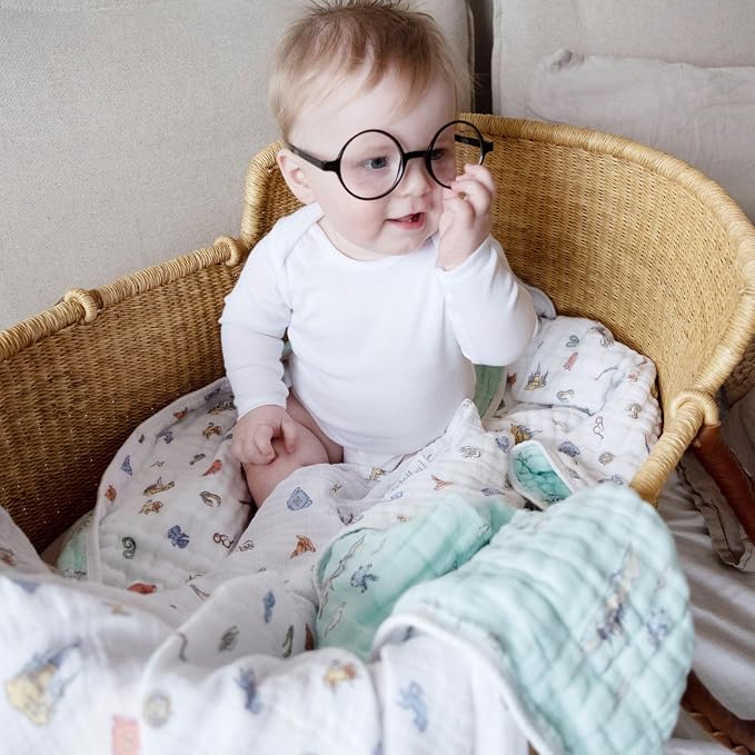 aden + anais Swaddle Blanket, Boutique Muslin Blankets - Image 3