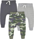 Gerber Baby-Boys Toddler 3-Pack Jogger Pants