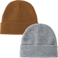 ROYBENS 100% Cotton Baby Beanie Cute Toddler Winter Hat Knit Caps Ages 0-8 | by ROYBENS