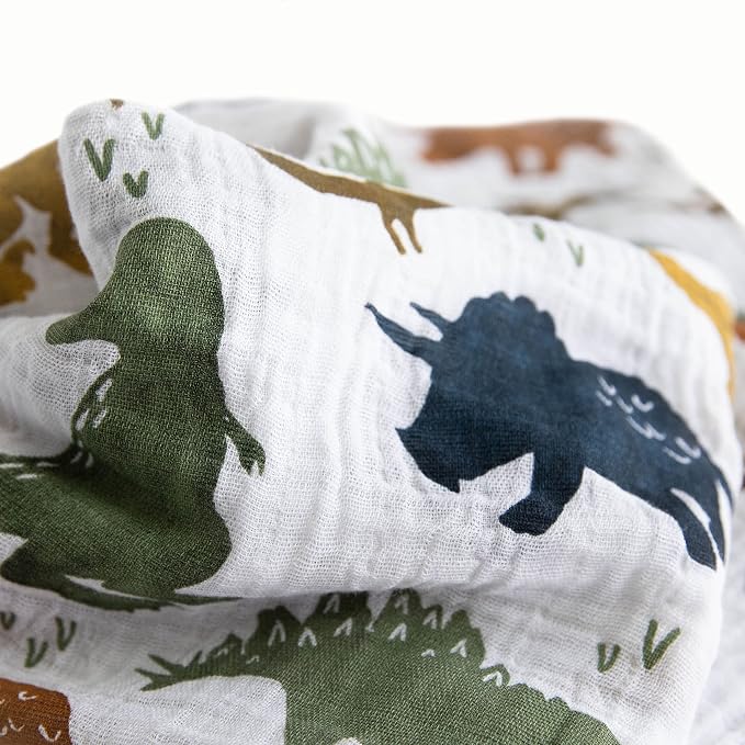 Little Unicorn Muslin Swaddle Blanket - Image 2