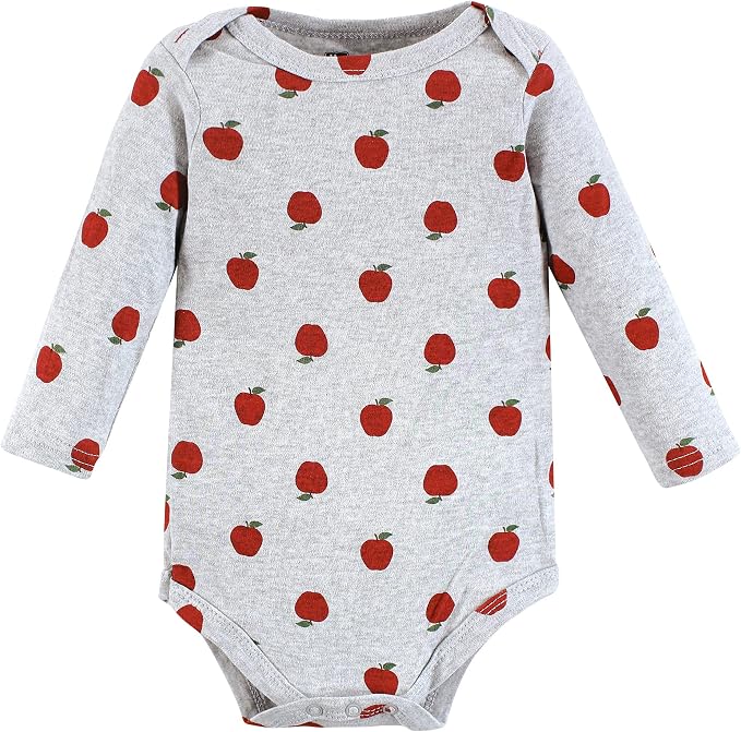 Hudson Baby baby-boys Cotton Long-sleeve Bodysuits 3-pack - Image 5