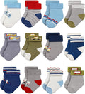 RATIVE Newborn Baby Socks 0-6, 6-12 Months Terry Turn Cuff Socks by RATIVE