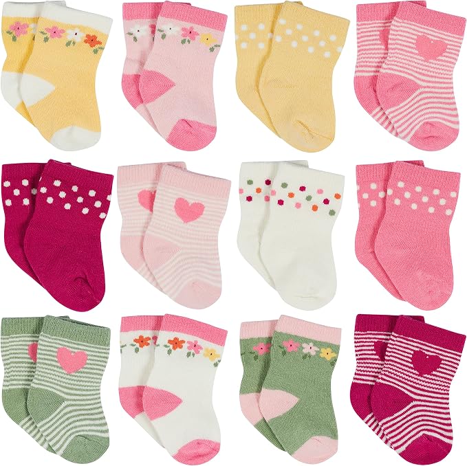Onesies Brand Baby Boys & Girls 12 Pair Bootie Socks by OnesiesBrand