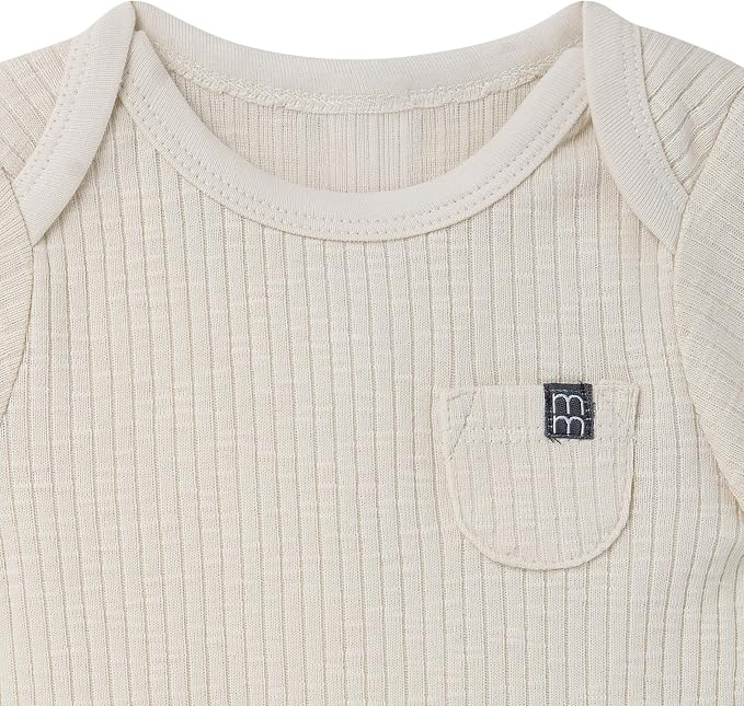 Modern Moments by Gerber Baby 4-Pack Short Sleeve Bodysuits & Shortie Set - Image 6