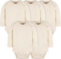 Gerber Baby Boys & Girls Long Sleeve Onesies Multi-Pack Interlock 180 Gsm by Gerber