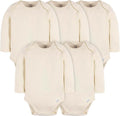 Gerber Baby Boys & Girls Long Sleeve Onesies Multi-Pack Interlock 180 Gsm by Gerber