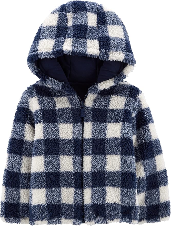 Simple Joys by Carter's Baby Hooded Sherpa Jacket by SimpleJoysbyCarters
