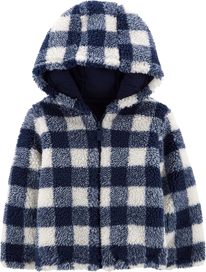 Simple Joys by Carter's Baby Hooded Sherpa Jacket by SimpleJoysbyCarters