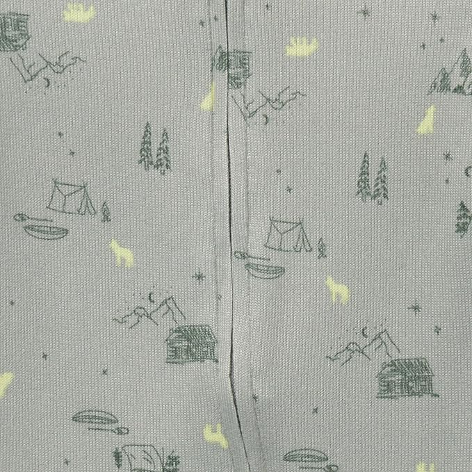 Modern Moments by Gerber Baby Boys & Girls Hacci Footless Pajamas - Image 4