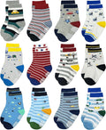 RATIVE Non Skid Anti Slip Crew Socks by RATIVE