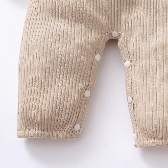 Mioglrie Newborn Baby Girl Clothes 1 Piece Infant Fall Winter Romper Outfit | - Image 8