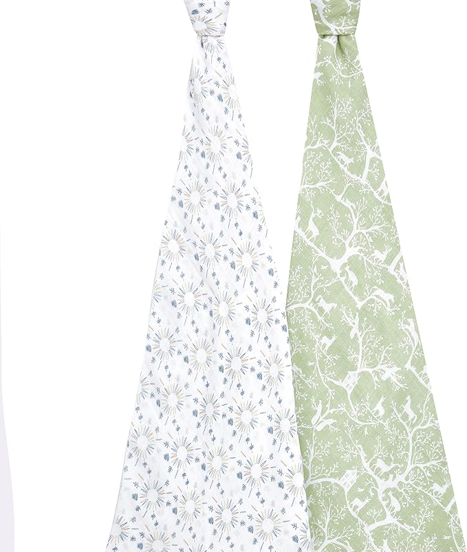 aden + anais Essentials Swaddle Blanket, Muslin Blankets - Image 2