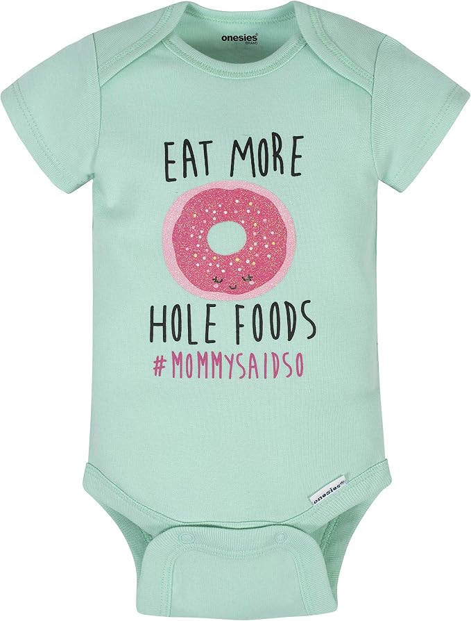 Onesies Brand Baby Girls' 8-pack Short Sleeve Mix & Match Bodysuits - Image 8