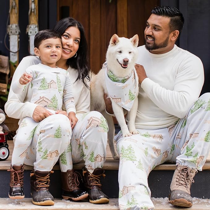 Burt's Bees Baby Matching Family Jammies, Organic Cotton, Holiday Pajamas - Image 3