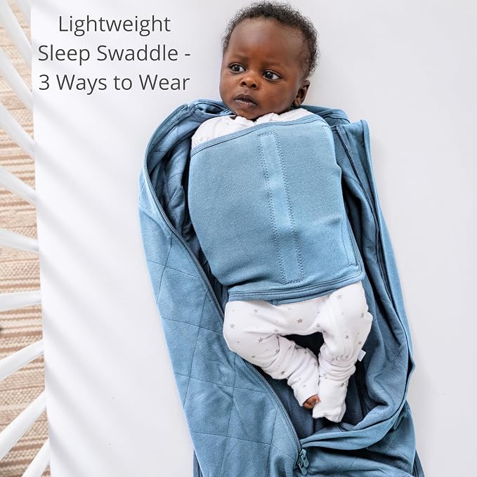 Dreamland Baby Sleep Sack Swaddle, Ultra-Soft Bamboo Viscose | 1.0 TOG - Image 3