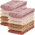Lovely Care 12 Pack Muslin Burp Cloths 100% Cotton Muslin Cloths Large by Lovely+Care