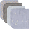 Parker Baby Co. Large 100% Cotton Muslin Burp Cloths, soft burping cloths by ParkerBabyCo