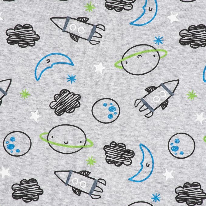 Gerber Baby Boys 4-Pack Footed Pajamas - Image 16
